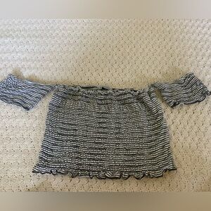 Stripped crop top